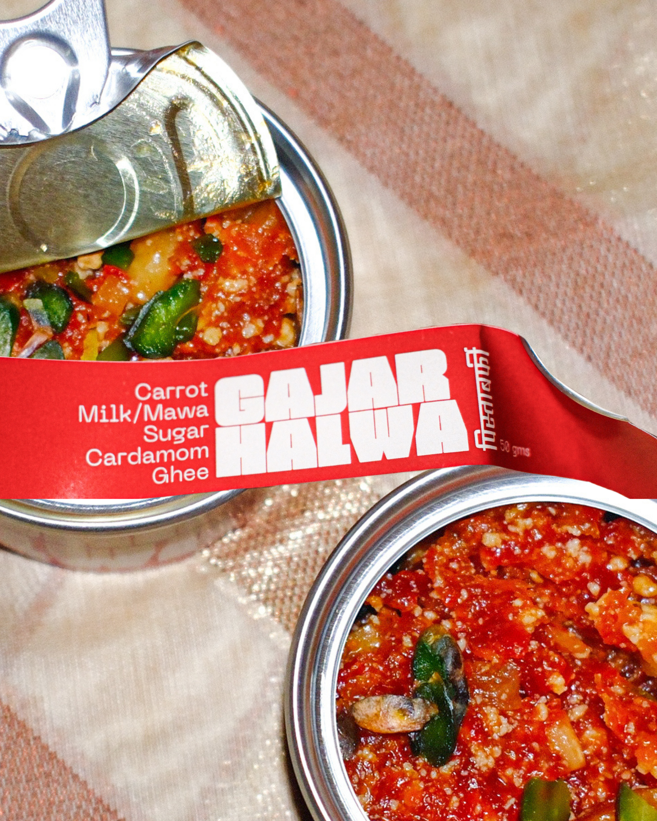 Gajar Halwa in an easy open can (Mumbai Only)